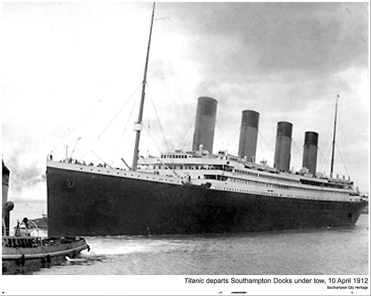 Vispring mattresses on HMS Titanic